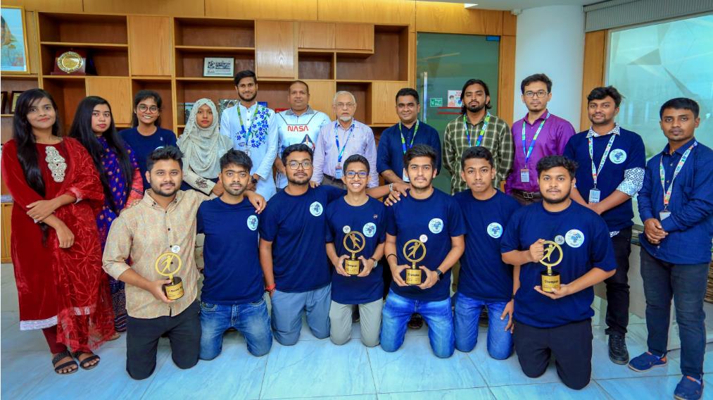 6 teams became winners from Daffodil International University at NASA