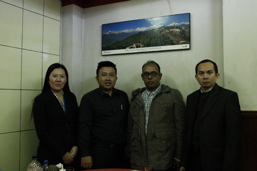 ProfessorMuhamamd MahboobAli and Thai professors