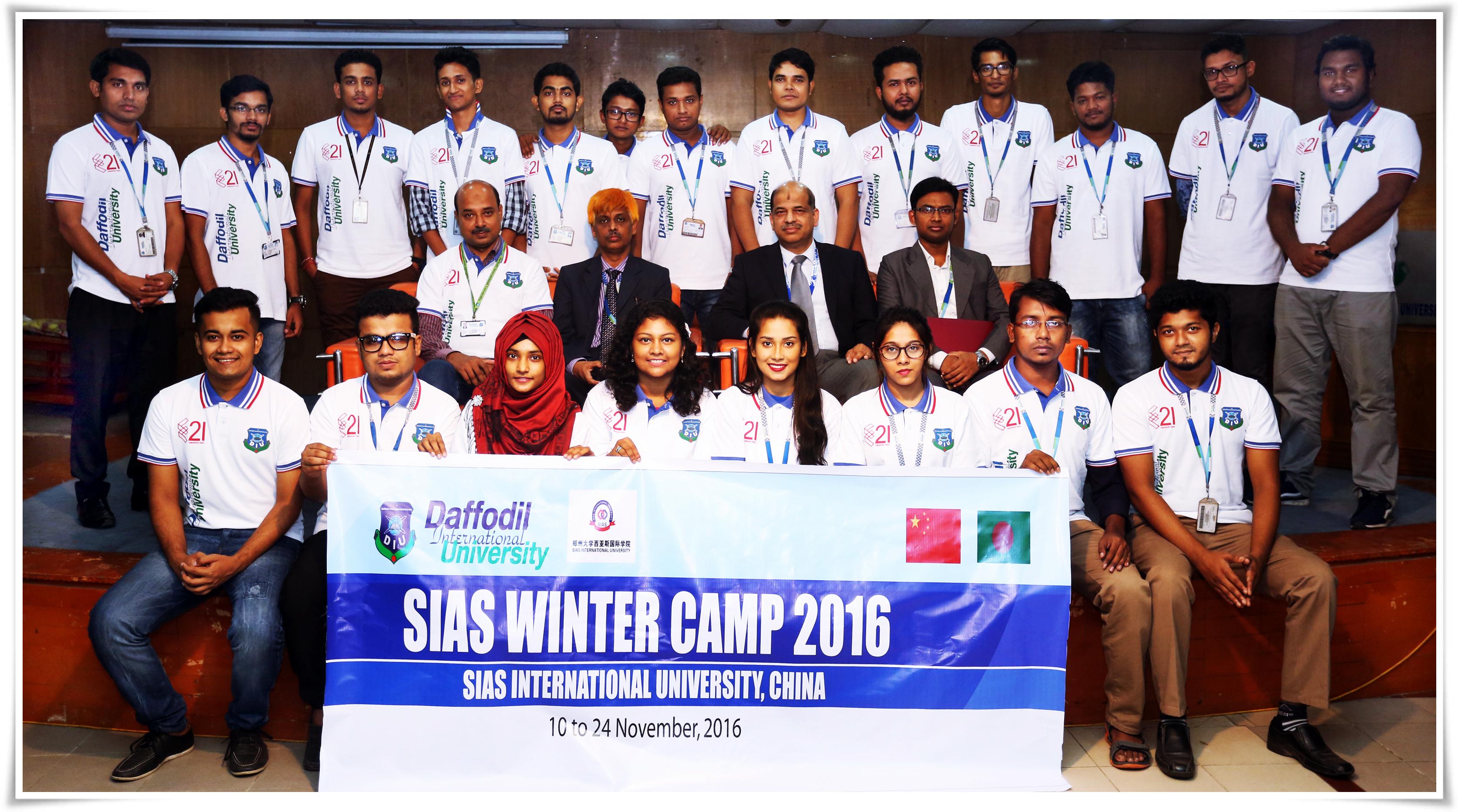 SIAS WINTER CAMP TEAM